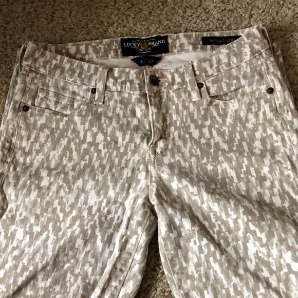 Lucky Brand Patterned Jeans - Picture 6 of 7
